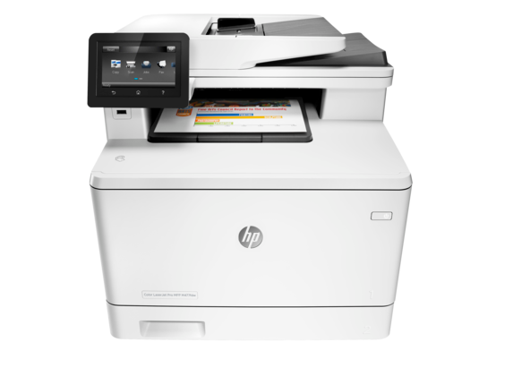 Picture of HP Color LaserJet MFP M477fdw Printer