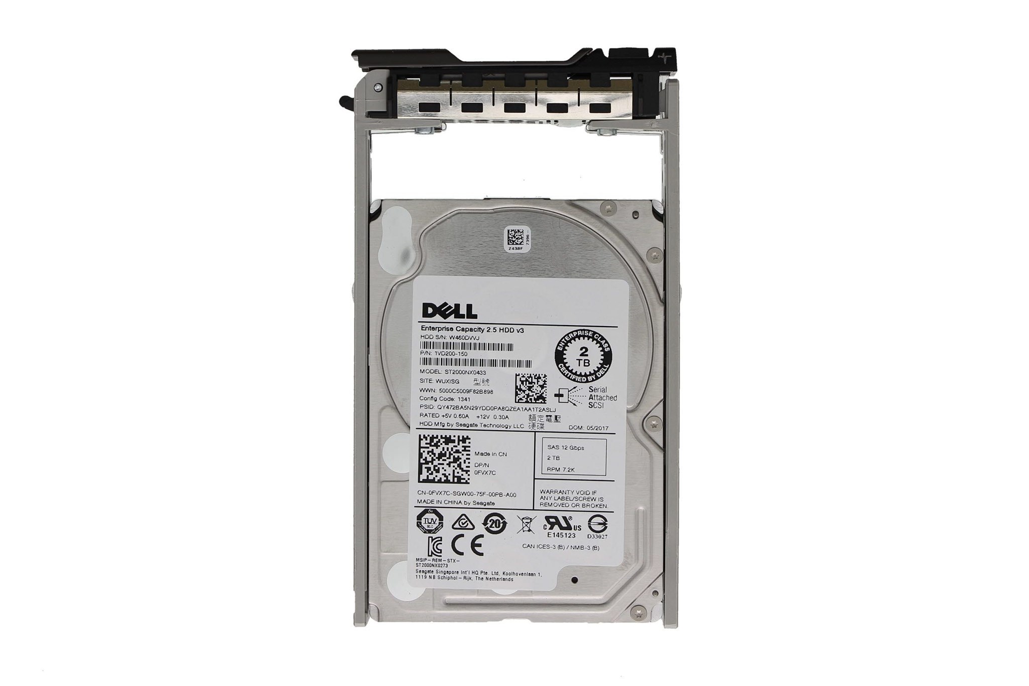 Picture of DELL 2TB Hard Disk Drive