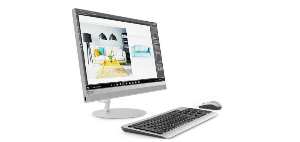 Picture of Lenovo IdeaCentre AIO 520-24ICB Intel Core i7 8700T Silver